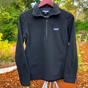 Women's Micro D® Patagonia 1/4-Zip Fleece
 pullover, size extra small